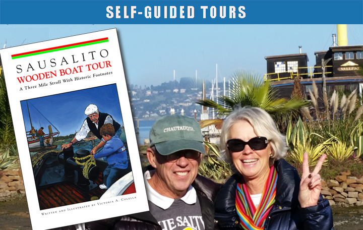 sausalito wooden boat tour guide book